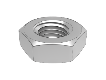 ASME B18.2.2.10 porcas pesadas e finas Porca hexagonal pesada