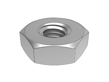 ASME B18.2.2.1-2 Porca sextavada pequena