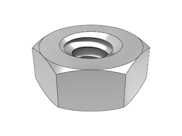 Porcas sextavadas ASME B18.2.2.1-1