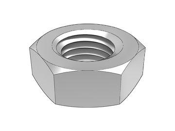 ASME B18.2.2.4 Porca Hexagonal Fina Porca Hexagonal Fina