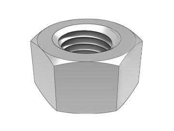 ASME B18.2.2.4-10 Porcas sextavadas